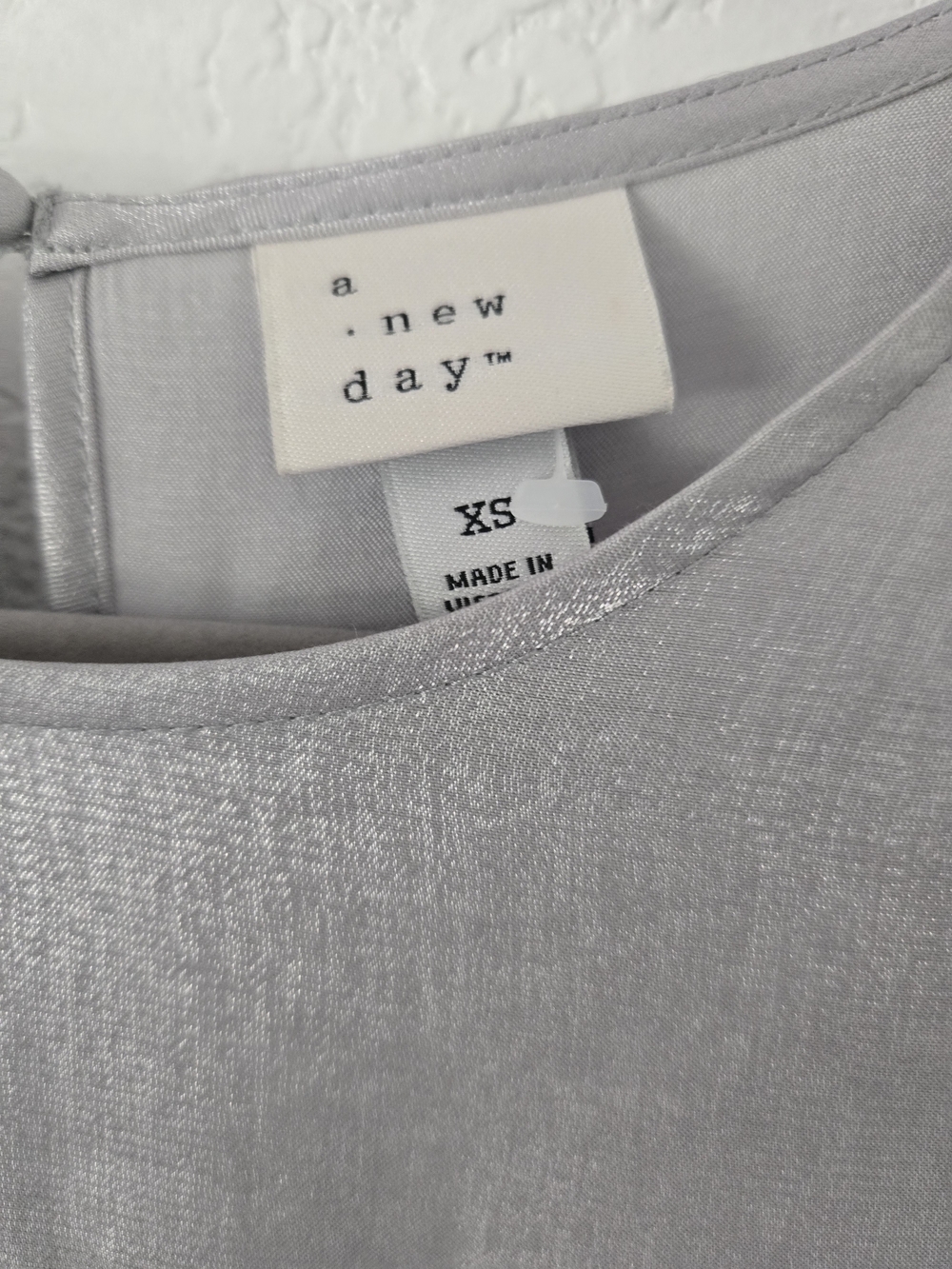 a new day Light Gray Tiered Midi Dress - Picture 3 of 7